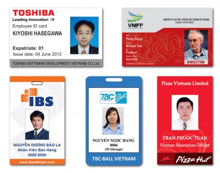 Thẻ nhựa PVC - Thẻ nhân viên