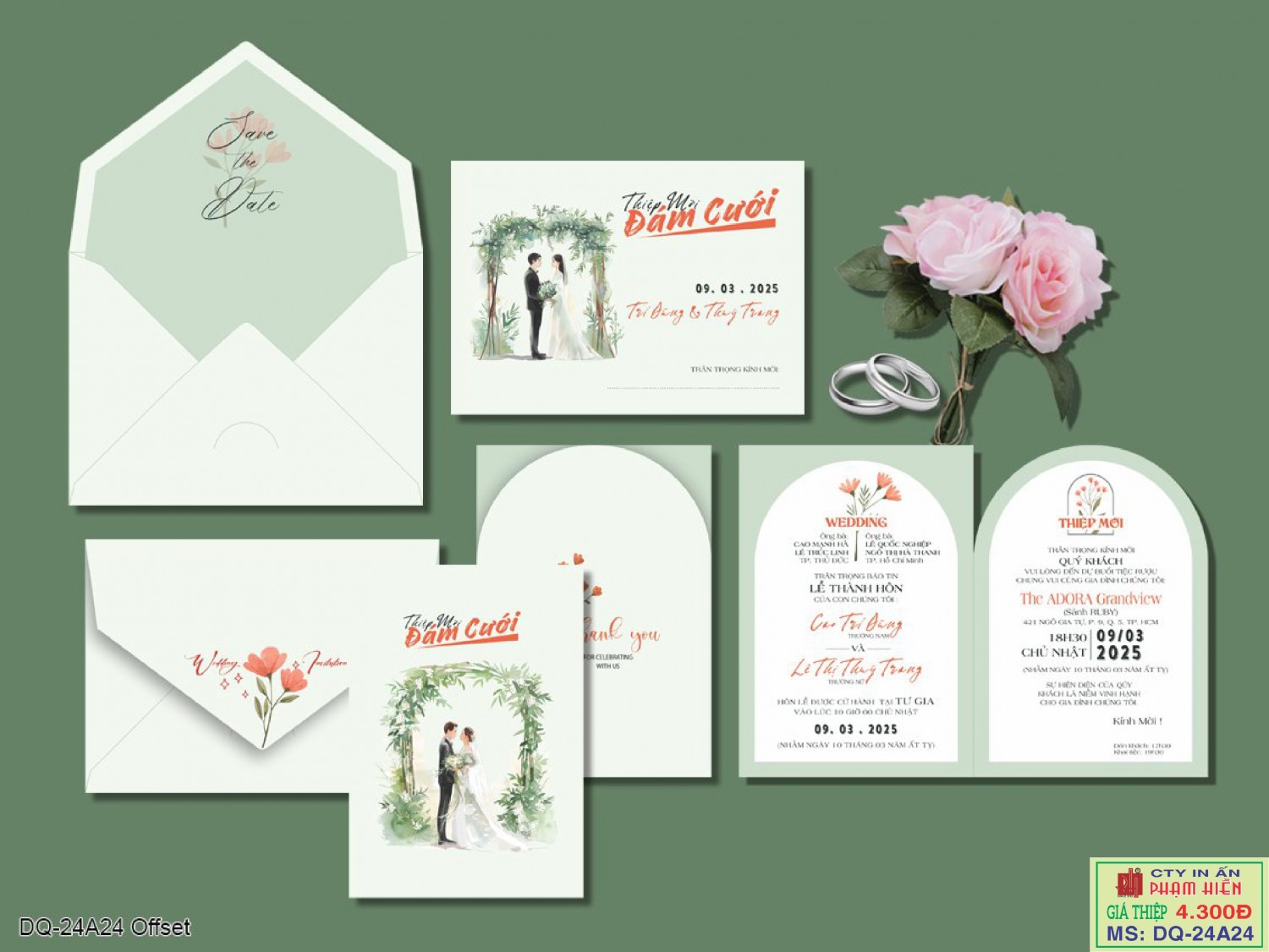 THIỆP CƯỚI 24A24